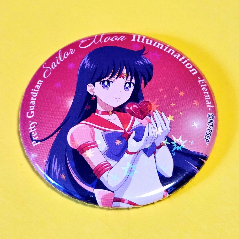 Sailor Moon Sailor Mars Illumination Eternal Pin Can Badge